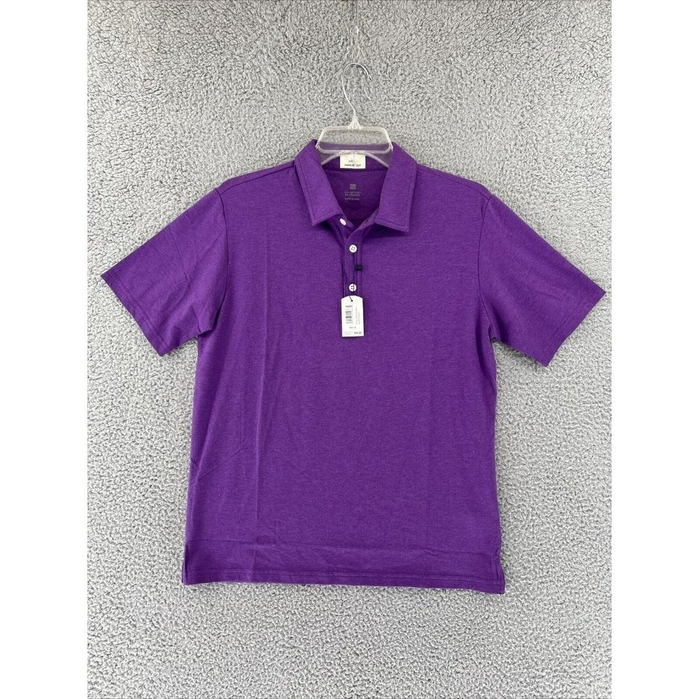 Johnnie-O Womens 14 Purple Cotton Spandex Golf Polo Shirt Top Stretch MSRP $55